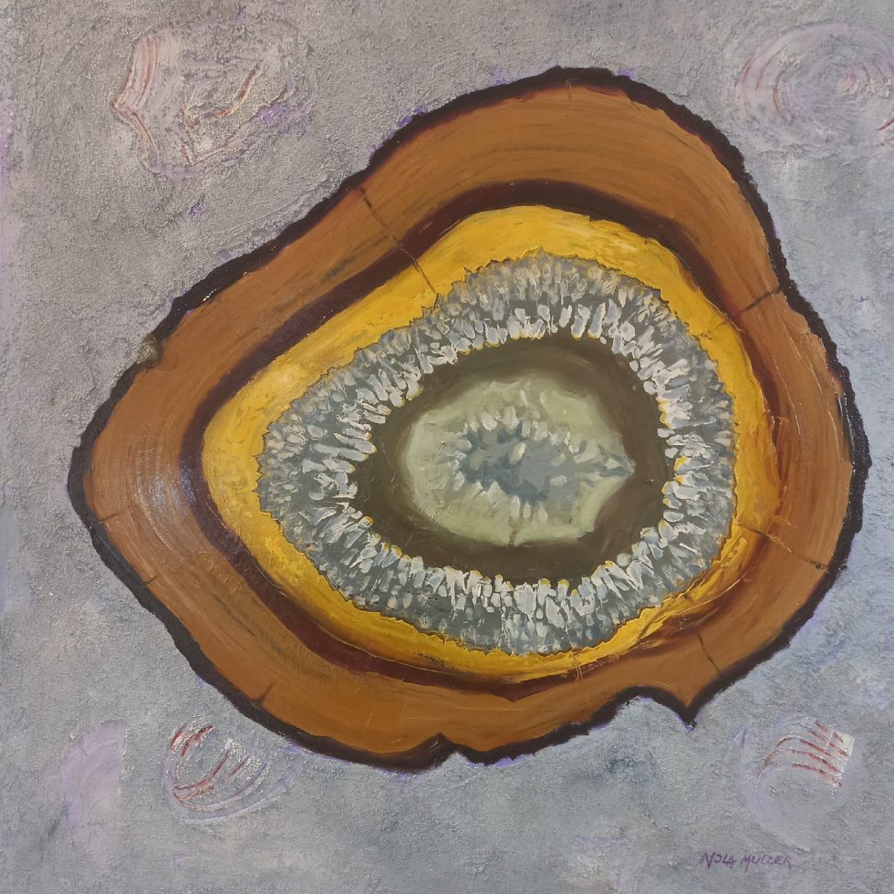 Brown Agate 51 x 51 Oil